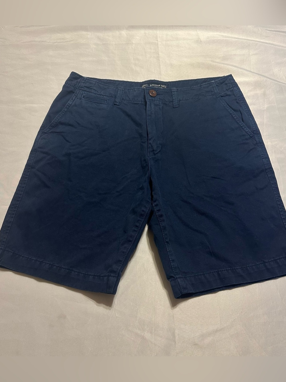 American Eagle Men's Navy Blue Casual Shorts